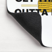 Erhalten Sie diesen Mais aus meinem Gesicht heraus Mousepad (Ecke)