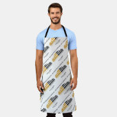 Erhalten Sie ein paar geistige Übungsspiele Schach Schürze (Getragen)