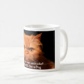 Erhalten Sie einen Hund Kaffeetasse (VorderseiteRechts)