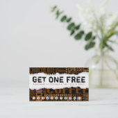 erhalten Sie einen kostenlosen COFFEE Treuekarte (Stehend Vorderseite)