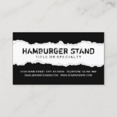 erhalten Sie einen kostenlosen HAMBURGER Treuekarte (Rückseite)