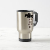 Erhalten Sie einfach über es Pferdespringende Reisebecher (VorderseiteRechts)