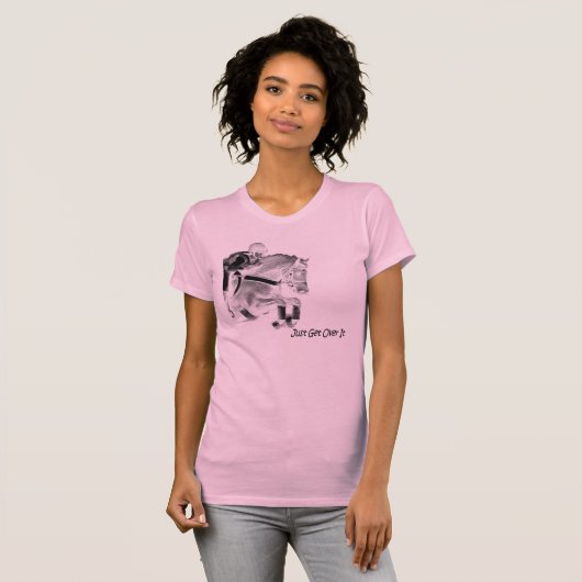 Erhalten Sie einfach über es T-Shirt (Vorne ganz)