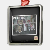 Erhalten Sie EM boyz Silbernes Ornament (Links)