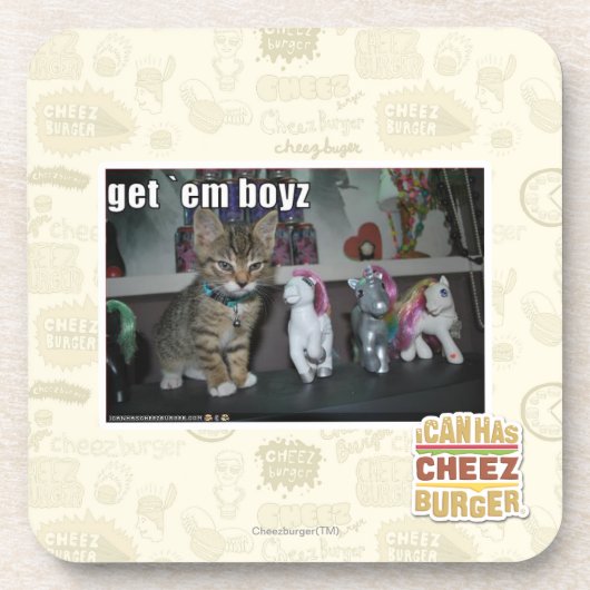 Erhalten Sie EM boyz Untersetzer (Vorderseite)