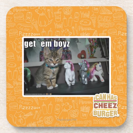 Erhalten Sie EM boyz Untersetzer (Vorderseite)
