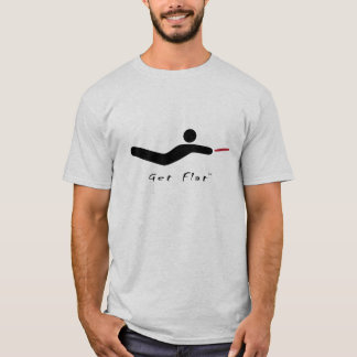 Erhalten Sie flach T-Shirt