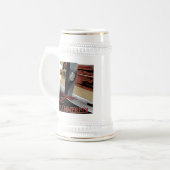 Erhalten Sie gehämmert! Bierglas (Vorderseite Links)