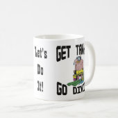 Erhalten Sie gehen tauchende Tasse Tanked (VorderseiteRechts)