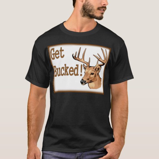 Erhalten Sie gesträubte Rotwild T-Shirt (Vorderseite)