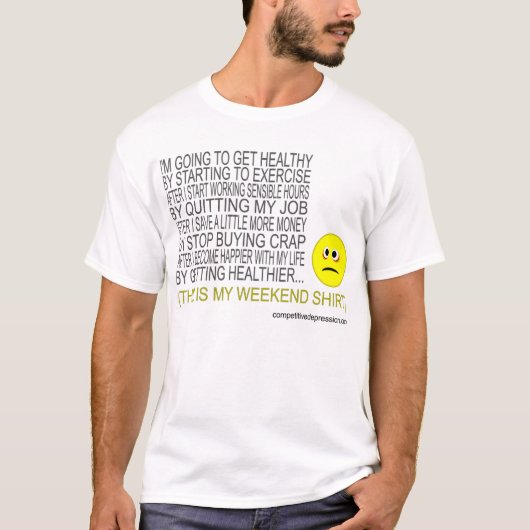 Erhalten Sie gesund T-Shirt (Vorderseite)