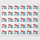 Erhalten Sie gut bald Geschenkpapier (Flach)