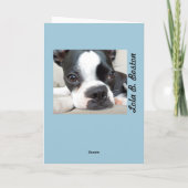 Erhalten Sie gut bald Karte (Rückseite)