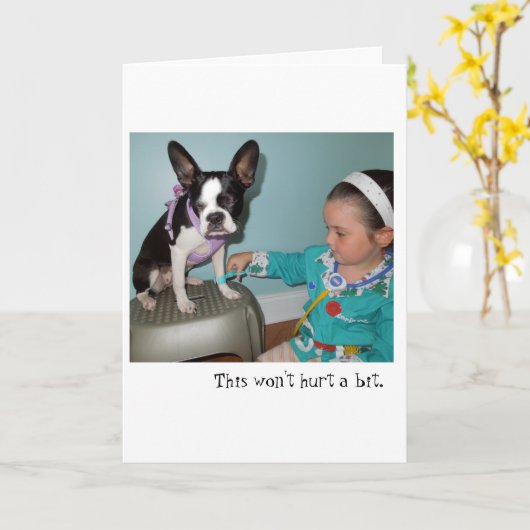 Erhalten Sie gut bald Karte (Gelbe Blume)