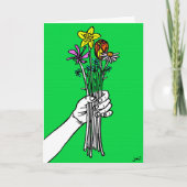 Erhalten Sie gut bald! Karte (Vorderseite)