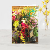 Erhalten Sie gut bald Karte (Gelbe Blume)