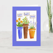 Erhalten Sie gut bald Karte (Vorderseite)