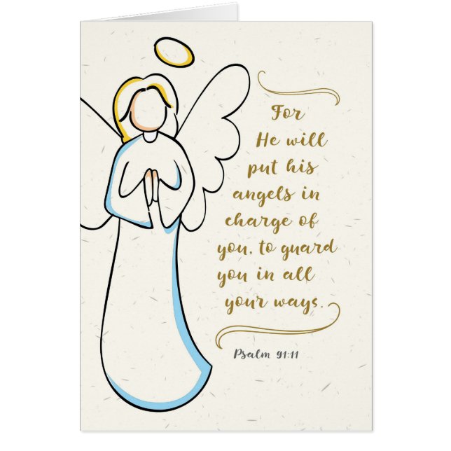 Erhalten Sie gut, er setzt seine Engel (Vorne)