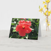 erhalten Sie gut Karte (Gelbe Blume)