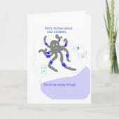 Erhalten Sie gut nach Unfall Karte (Vorderseite)