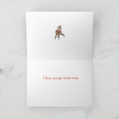 Erhalten Sie gut von einer Fall Karte (Innenseite)