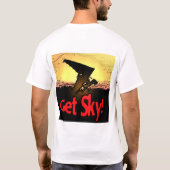 erhalten Sie Himmel 3 T-Shirt (Rückseite)