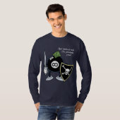 Erhalten Sie hinter dem 8-Ball! T-Shirt (Vorne ganz)