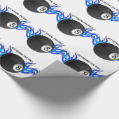 Erhalten Sie hinter dem BALL 8 Geschenkpapier (Ecke)