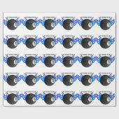 Erhalten Sie hinter dem BALL 8 Geschenkpapier (Flach)