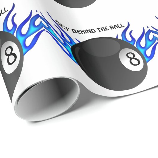 Erhalten Sie hinter dem BALL 8 Geschenkpapier (Rolleneckpunkt)