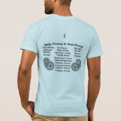 Erhalten Sie Ihr Flattern an! T-Shirt (Rückseite)