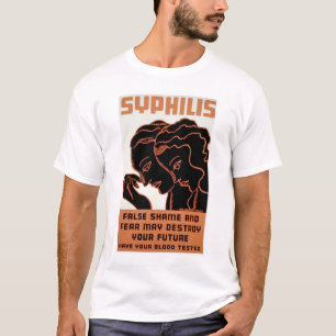Erhalten Sie Ihre Blutprobe WPA 1938 T-Shirt