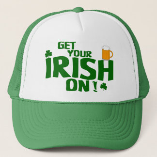 Erhalten Sie Ihre Iren an! St Patrick Tageshut Truckerkappe