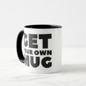 Erhalten Sie Ihre Selbst Tasse (Vorderseite Links)