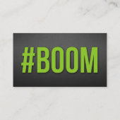 Erhalten Sie Ihre sexy Rückseite - Boom - es Visitenkarte (Rückseite)