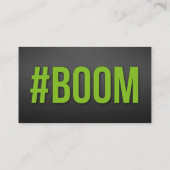 Erhalten Sie Ihre sexy Rückseite - Boom - es Visitenkarte (Rückseite)