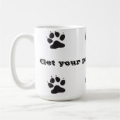 Erhalten Sie Ihre Tatzen weg von meiner Schale Kaffeetasse (Links)