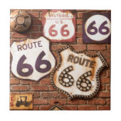 Erhalten Sie Ihre Tritte auf Weg 66 Fliese (Vorderseite)