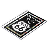 Erhalten Sie Ihre Tritte auf Weg 66 mit Karte Notizblock (Linke Seite)