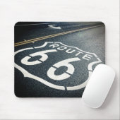 Erhalten Sie Ihre Tritte auf Weg 66 Mousepad (Mit Mouse)