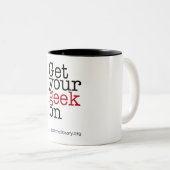 Erhalten Sie Ihren Aussenseiter an Zweifarbige Tasse (VorderseiteRechts)