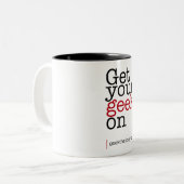 Erhalten Sie Ihren Aussenseiter an Zweifarbige Tasse (Vorderseite Links)