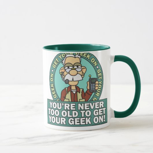 Erhalten Sie Ihren Geek auf Tasse (Rechts)