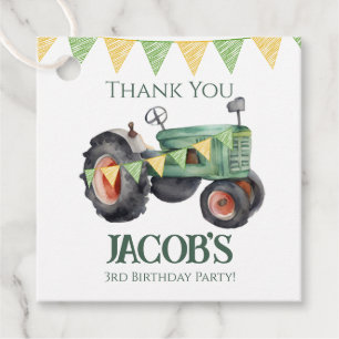 Erhalten Sie Ihren Traktor am 3. Geburtstag Geschenkanhänger