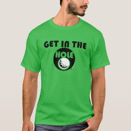ERHALTEN SIE IM LOCH-GOLF SPIELENDEN T - SHIRT