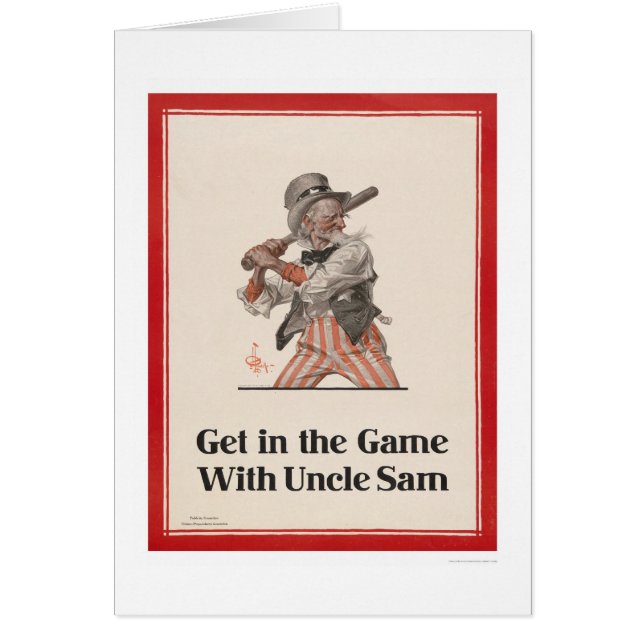 Erhalten Sie im Spiel mit Uncle Sam (Vorne)
