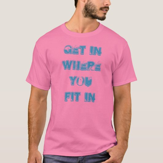 Erhalten Sie im T-Shirt (Vorderseite)