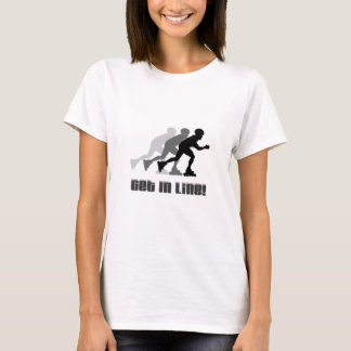Erhalten Sie in der Linie T-Shirt