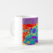 Erhalten Sie intelligente Schädel-Kaffee-Tasse Kaffeetasse (Vorderseite Links)