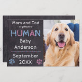 Erhalten Sie mir eine Ankündigung zur Schwangersch (Vorne/Hinten)